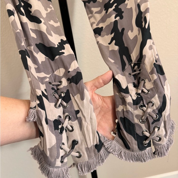 Chaser Gray and Black Camouflage Pants - Picture 7 of 11